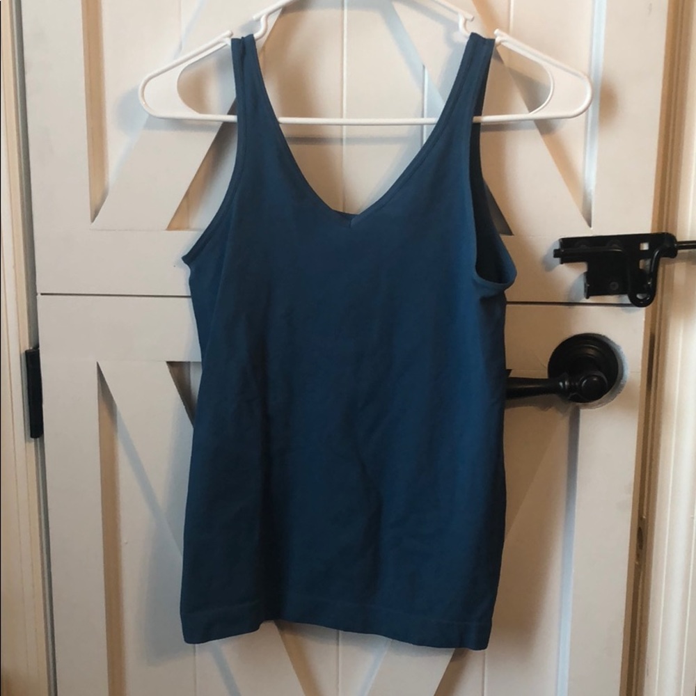 Teal shape wear tank worn once!